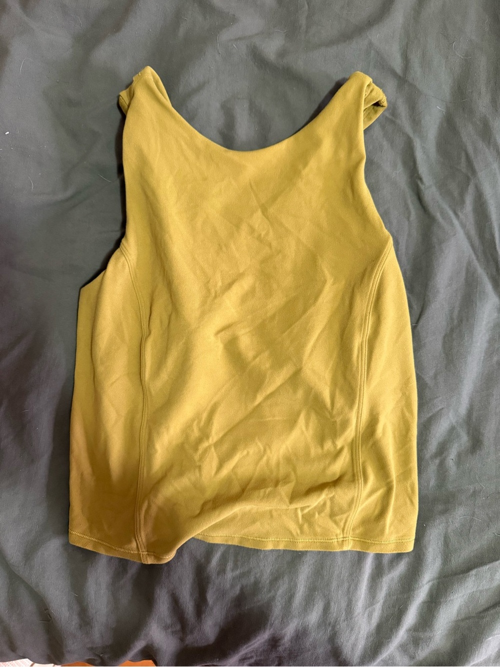 Lulu Lemon Women's Tank Top - Mustard Yellow